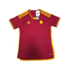 Adidas AS Roma 2023/24 Home Womens Soccer Jersey IK7159 Size Medium